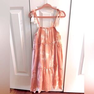Jessica Simpson Spaghetti Girls Salmon Dress 3T